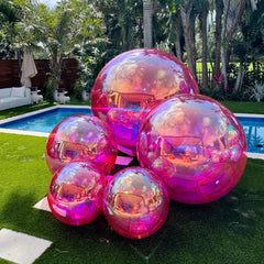 MegaBlingOrbs - Inflatable Mirror Balls 【Recommended Decoration Set/3-6pcs】