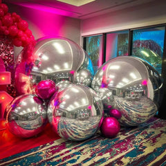 MegaBlingOrbs - Inflatable Mirror Balls 【Recommended Decoration Set/3-6pcs】