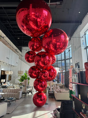 MegaBlingOrbs - Inflatable Mirror Balls 【Recommended Decoration Set/8-12pcs】