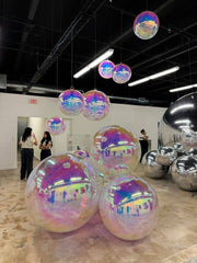 MegaBlingOrbs - Inflatable Mirror Balls 【Recommended Decoration Set/8-12pcs】