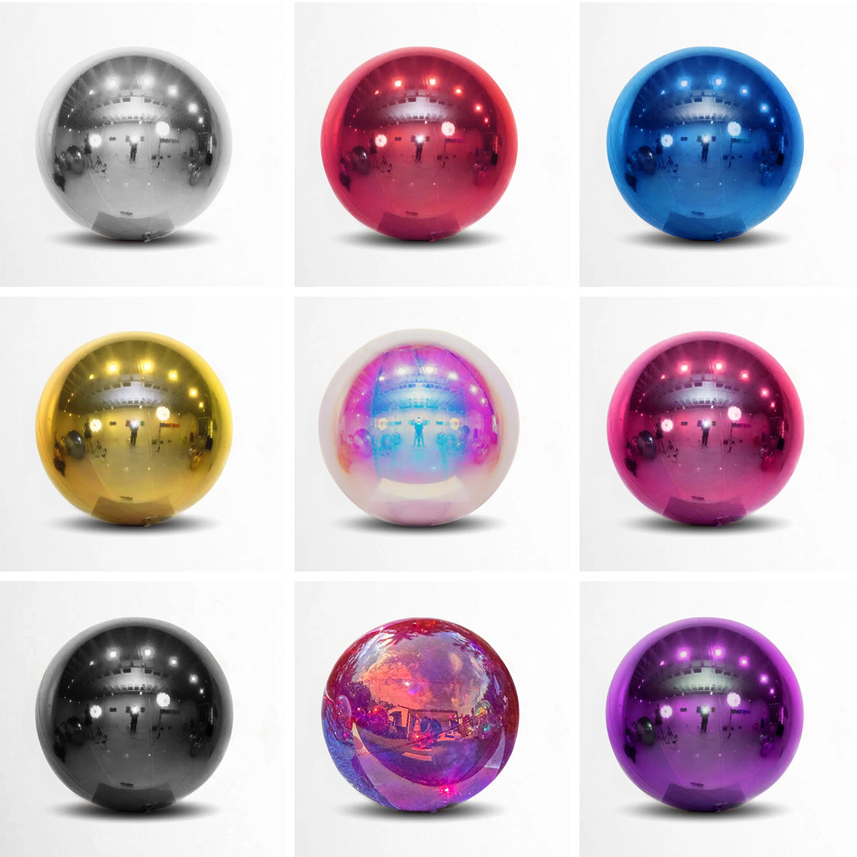 MegaBlingOrbs - Inflatable Mirror Balls 【Mix & Match Freely】