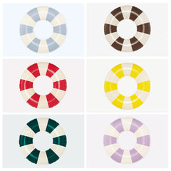 MegaBlingOrbs - Inflatable Swim Rings【Retro Striped】